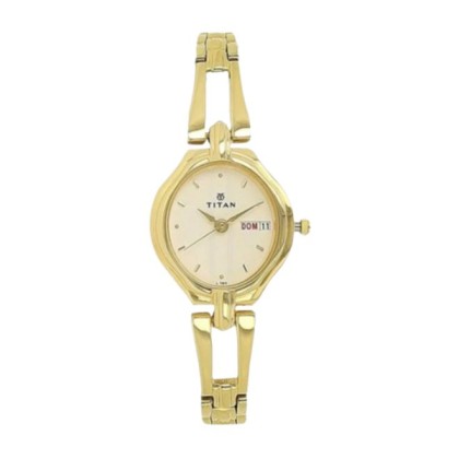 Titan Karishma 2345YM05 Silver Dial Stainless Steel Strap Quartz Analog Women Watch